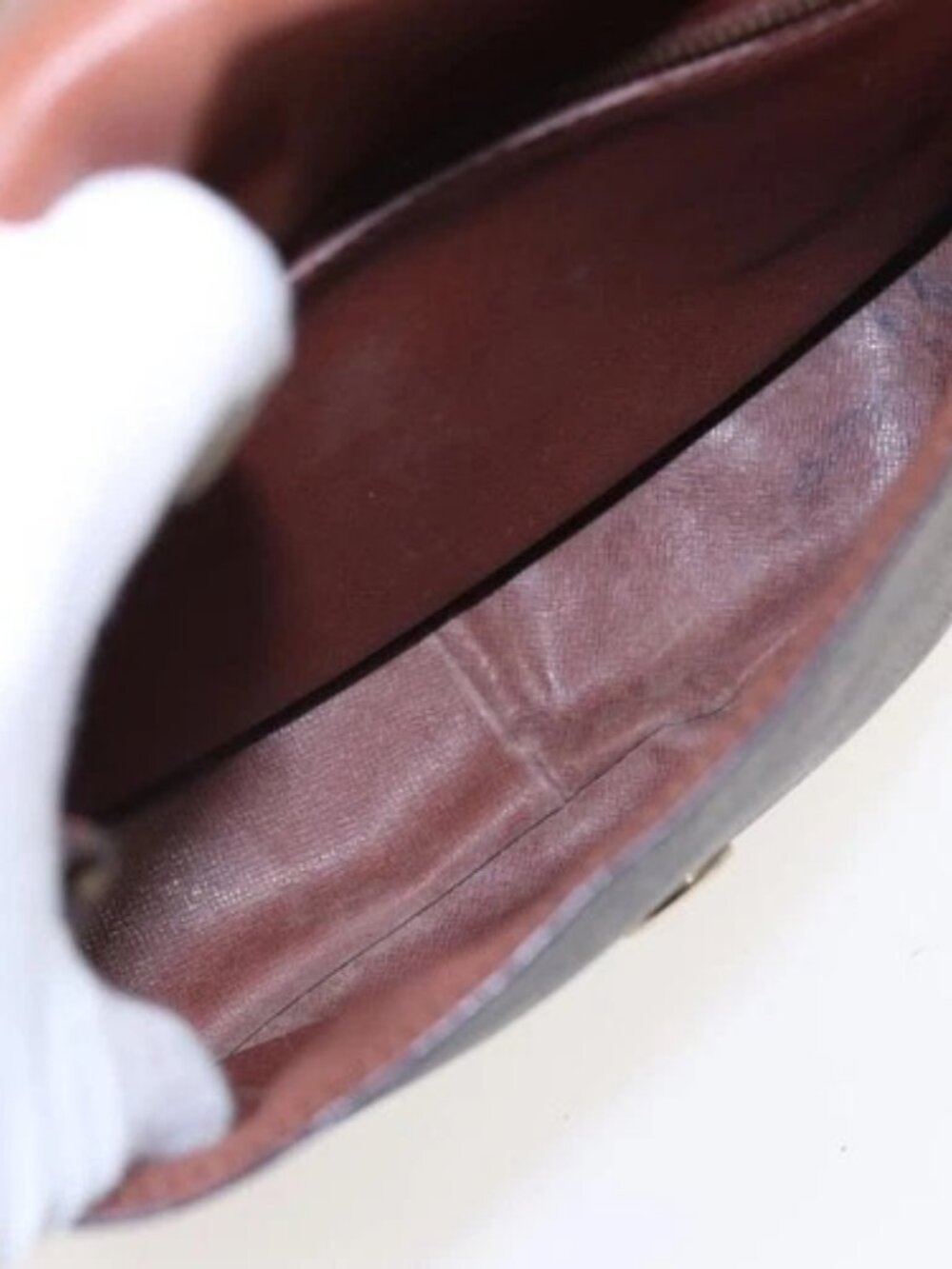 LOUIS VUITTON Monogram Saint Cloud GM Shoulder Bag M51242 LV Auth 82497 - Picture 9 of 16